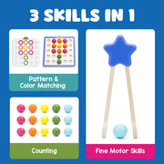 Educational Insights - PATTERN & SEQUENCING WOODEN BOARD - Limolin 