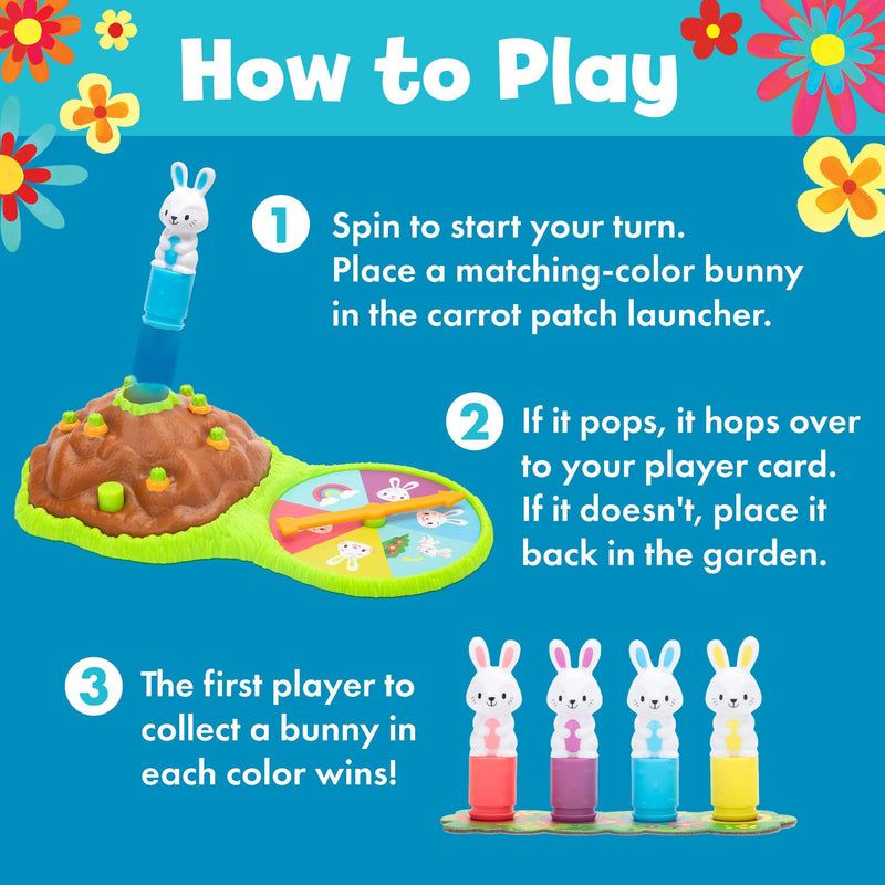 Educational Insights - Pop Pop Bunny Hop Game - Limolin 