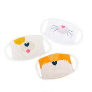Educational Insights - Puppy, Kitty, Fox Kids'' Face Masks - Limolin 