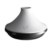 Emile Henry DELIGHT, ARDOISE, Tagine, White Lid, 4L - Limolin 