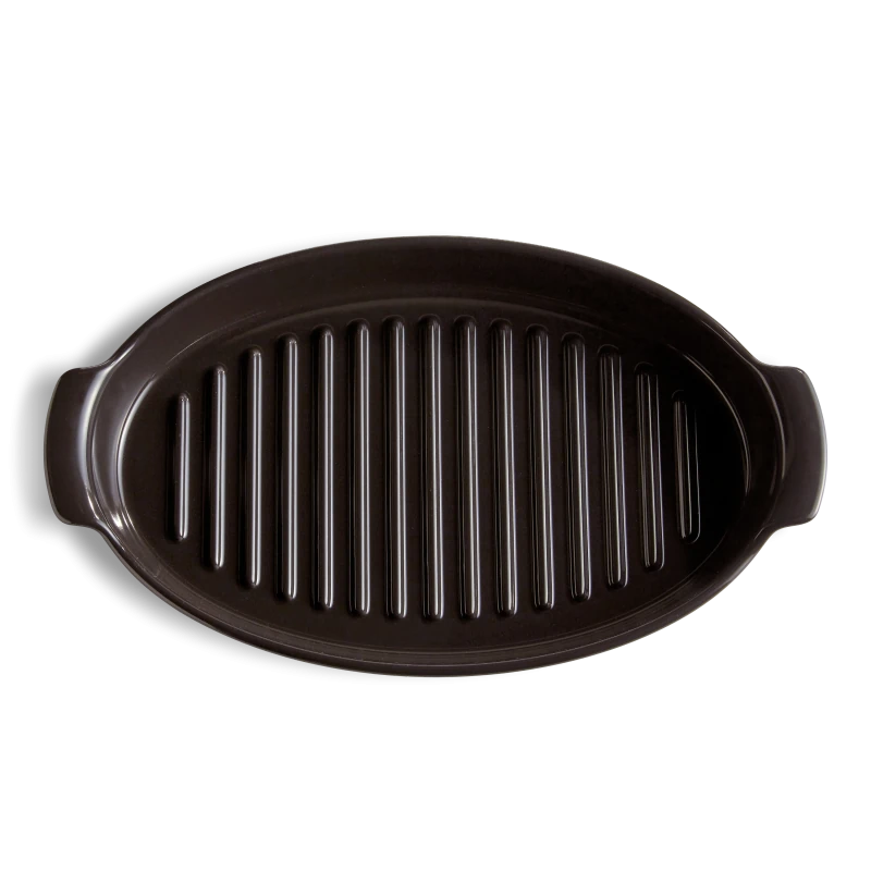 Emile Henry GRAND-CRU Papillote Steamer 41x24cm/16x9.5", 2.2L/2.3qt - Limolin 