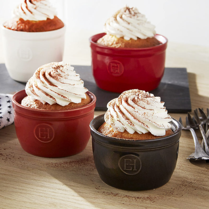 Emile Henry Ramekin-X, D-10cm, H-6cm, 0.25L/8.5oz - Limolin 
