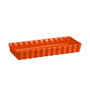 Emile Henry Slim Rectangular Tart Dish 36.5x15x5cm, 1.3L - Limolin 