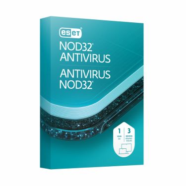 Eset - NOD32 Antivirus 3-User 1-Year PKC BIL PC/Mac - Limolin 