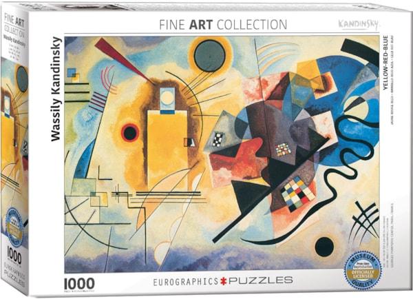 Eurographics - Yellow Red Blue (1000-Piece Puzzle) - Limolin 