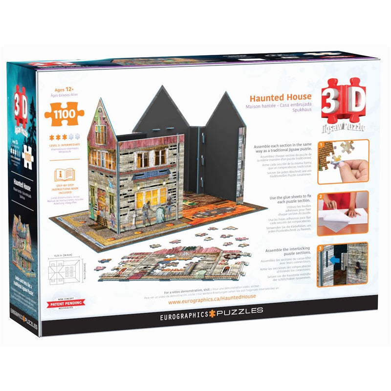 Eurographics - 3D Jigsaw Puzzle - Haunted House