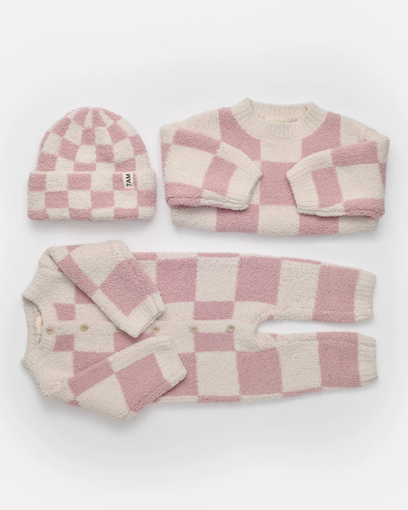 Beanie - Checkers Fuzzy