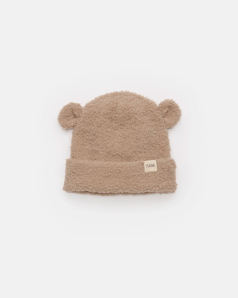 Bear Beanie - Fuzzy