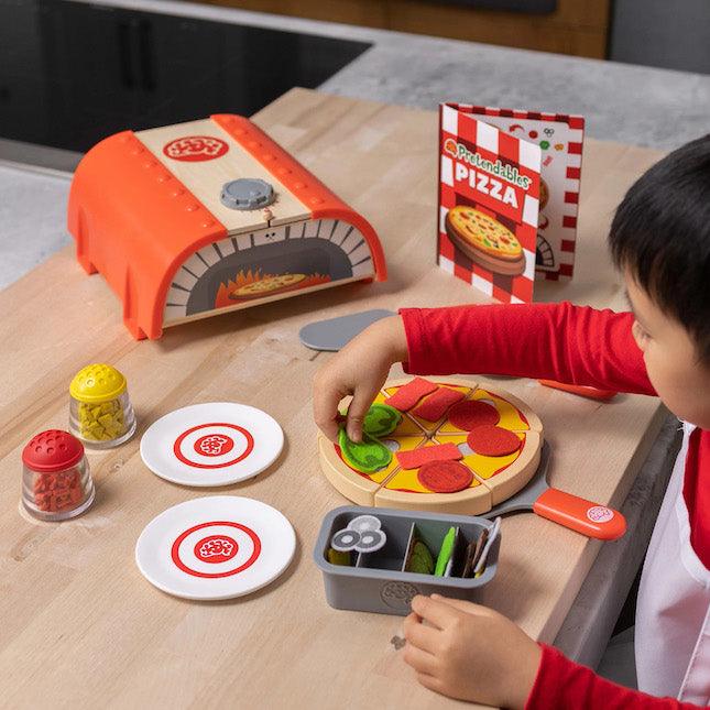 Fat Brain Toys - Pretendables Backyard Pizza Oven Set - Limolin 