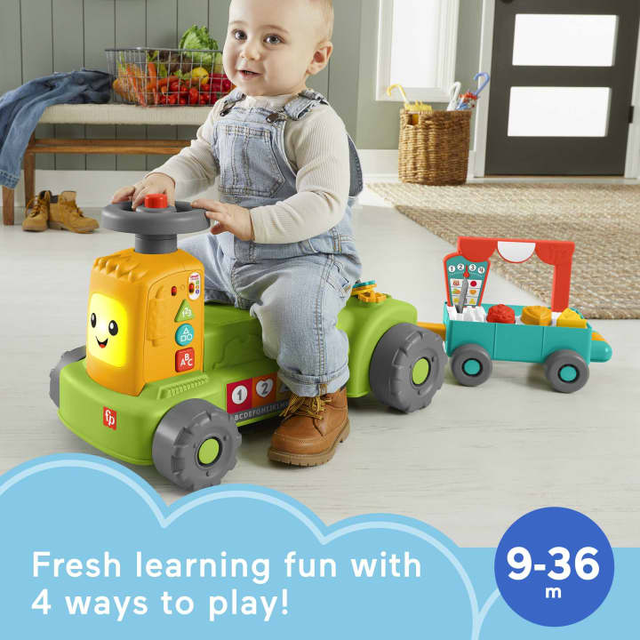 Fisher-Price - Price - 4-In-1 Farm To Market Tractor - Limolin 