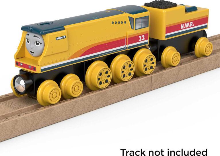 Fisher-Price - Price - Thomas And Friends - Wood Engine & Car - Large - Rebecca - Limolin 