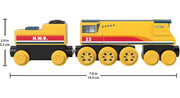 Fisher-Price - Price - Thomas And Friends - Wood Engine & Car - Large - Rebecca - Limolin 