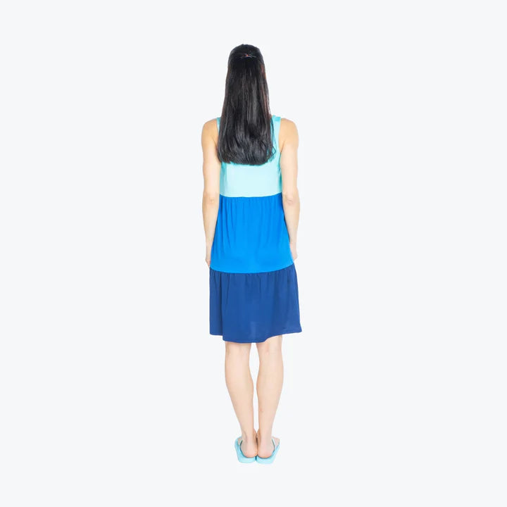 LUG - Flare Colorblock Dress