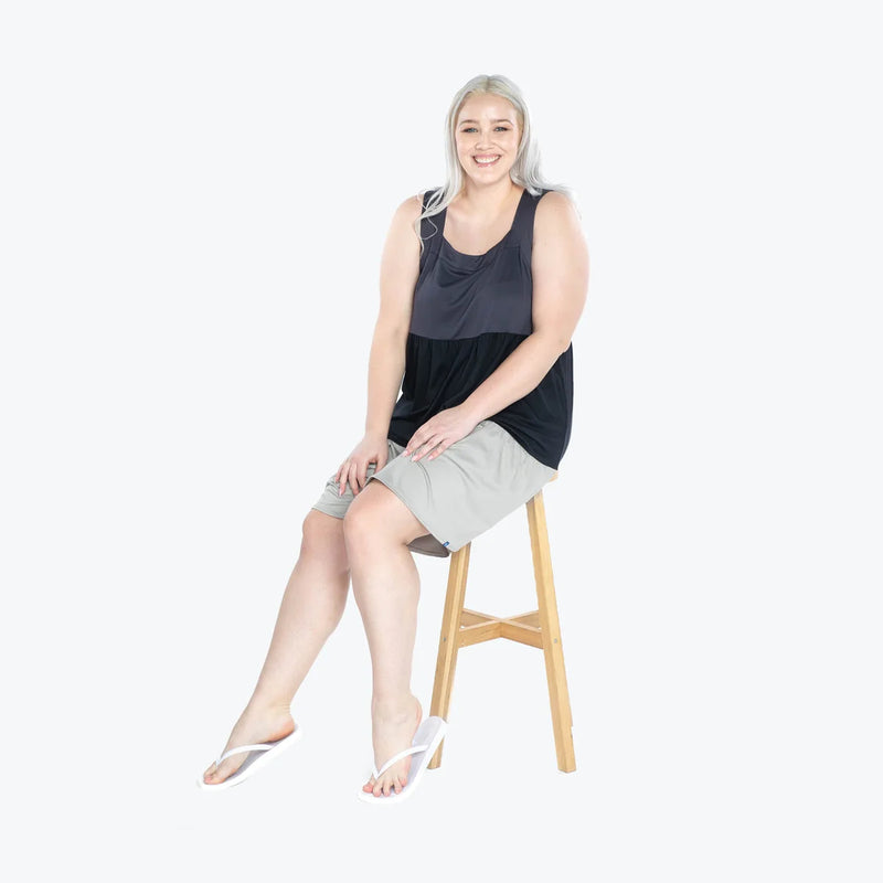 LUG - Flare Colorblock Dress