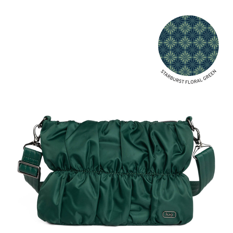 LUG - Flounce Ruched Crossbody Bag