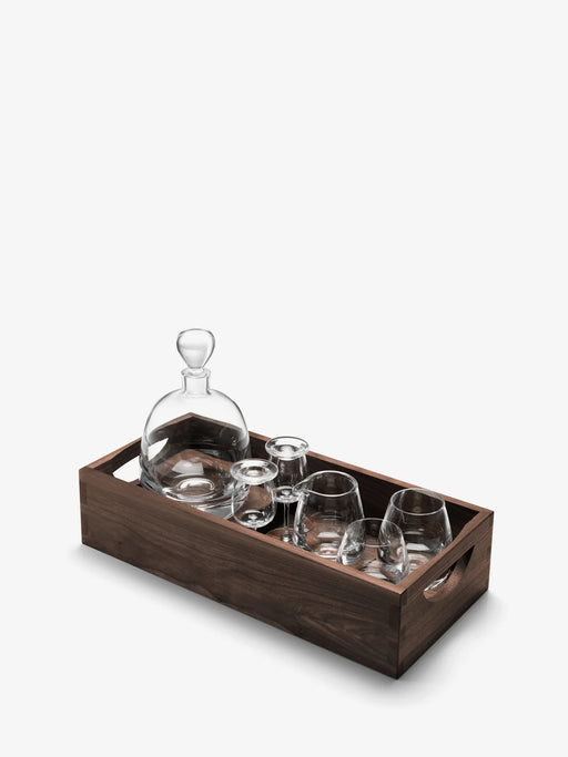 LSA - Whisky Islay - Connoisseur Set with Walnut Tray | L44 cm - product view