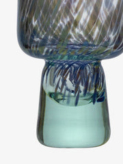 LSA - Sea Glass - Champagne Flutes (Set of 2) | 240 mL - Ocean Blues - detail or setting view