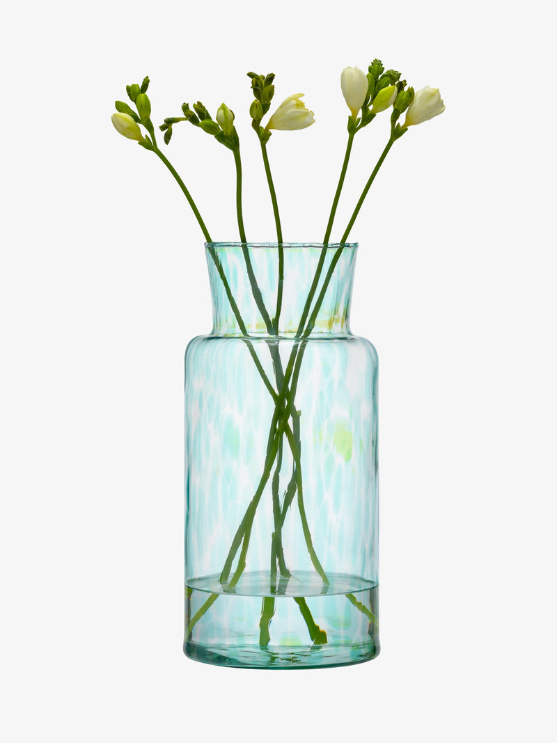 LSA - Sea Glass - Vase | H32.5 cm - Sea Greens - detail or setting view