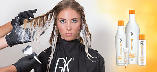 GKHair - Shield Additive+ 22oz/650ml (Mix 10% with Lightening Powder or Color) - Limolin 