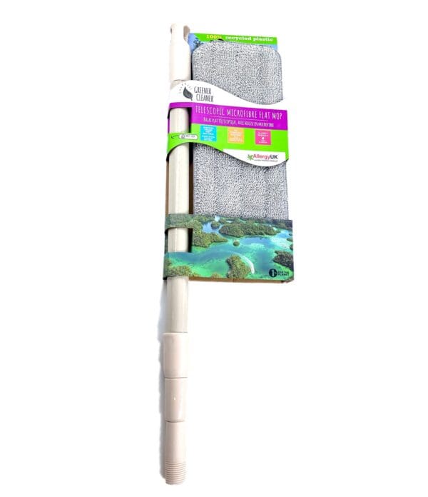 GREENER CLEANER - Telescopic Handle Microfibre Mop - Limolin 