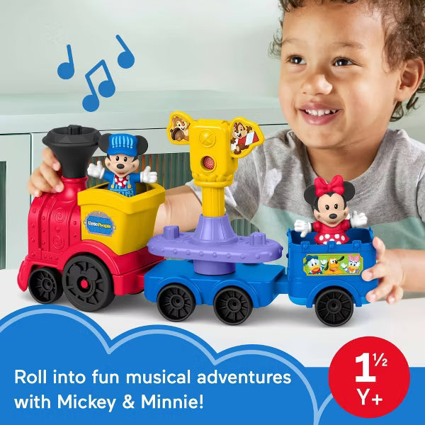 Fisher-Price - LITTLE PEOPLE - MICKEY - MINNIE TRAIN