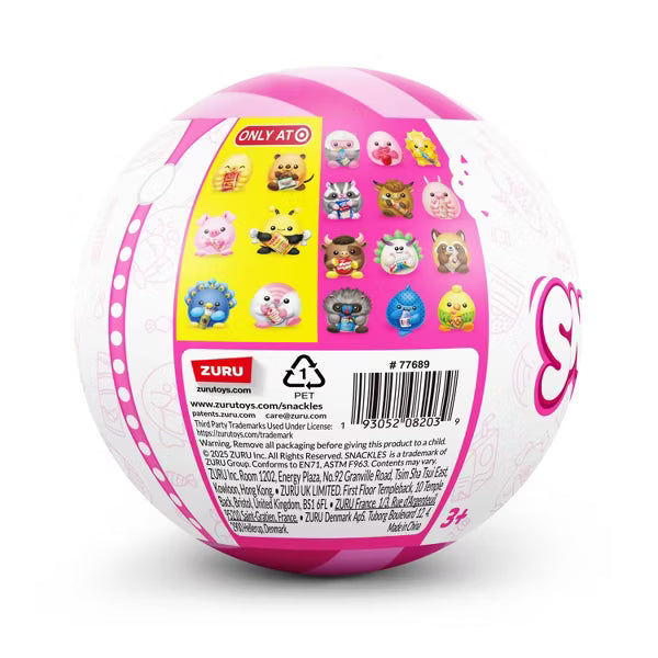 ZURU - SNACKLES - CAPSULE 5" - S3 - CDU ASST