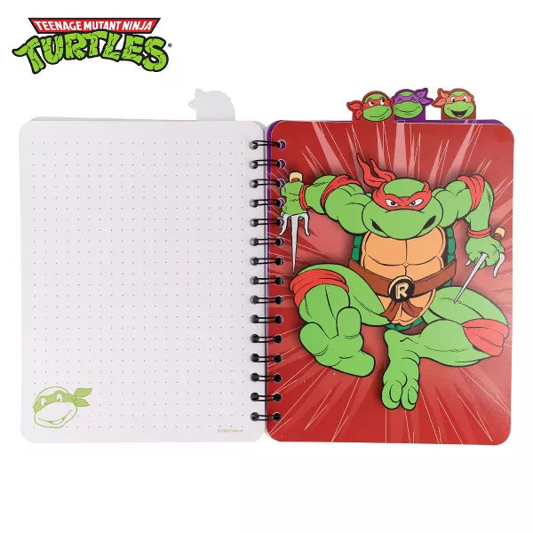 Inkology - TMNT - 4 Tab Journal - Limolin 