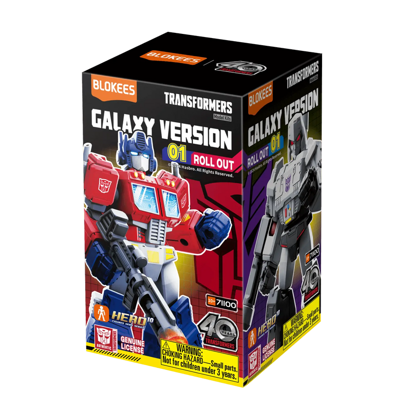 BLOKEES - TRANSFORMERS - Galaxy Version 01 Roll Out
