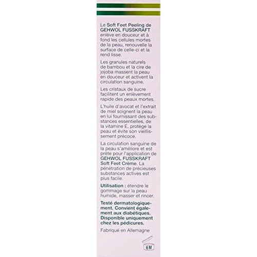 Gehwol - Soft Feet Scrub Fusskraft (125 ml) - Limolin 