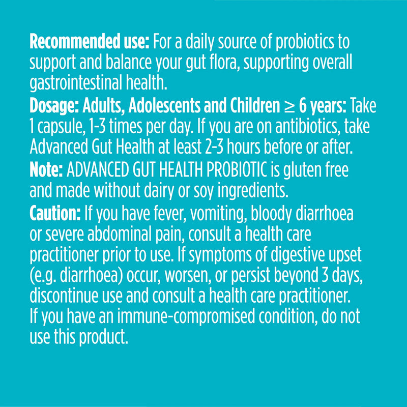 Genuine Health - Advan.GutHealth Prob 15B 30Vcap - Limolin 