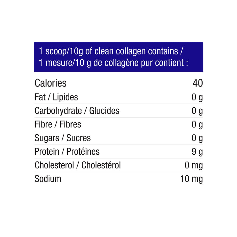 Genuine Health - Clean Collagen Bovine Unflv 280g - Limolin 