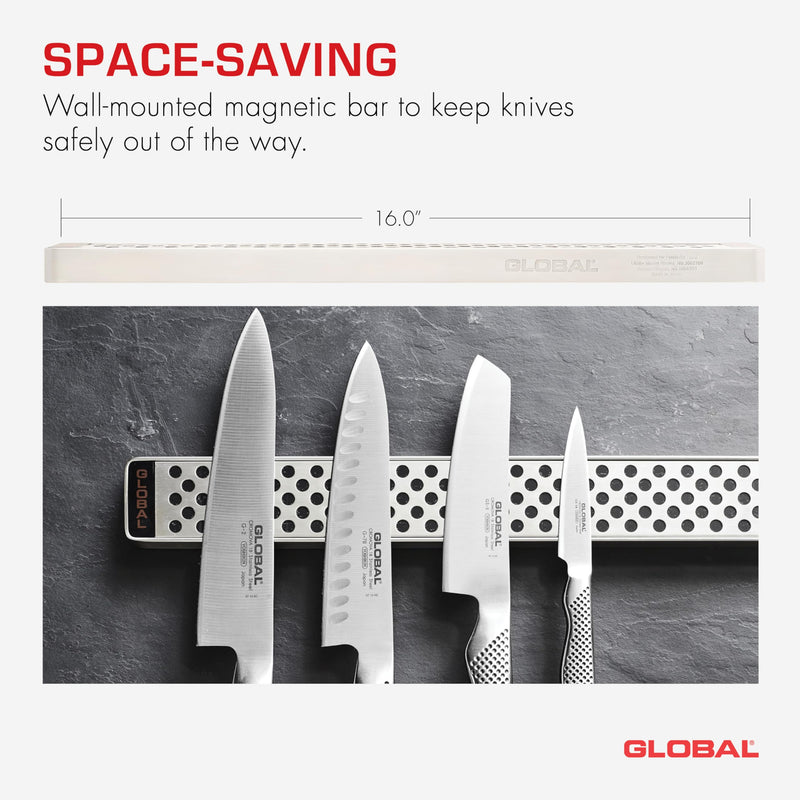 Global - Knife Rail Magnetic 14cm/16" - Limolin 