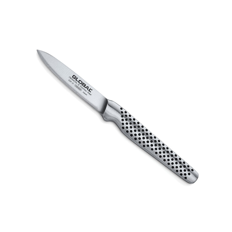 Global - Peeling Knife w/Large Handle 8cm/3.2" Forged - Limolin 