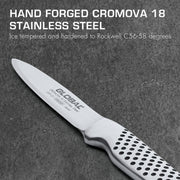 Global - Peeling Knife w/Large Handle 8cm/3.2" Forged - Limolin 