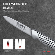 Global - Peeling Knife w/Large Handle 8cm/3.2" Forged - Limolin 