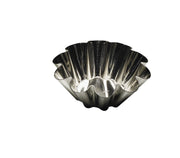 Gobel - Brioche Small Fluted Mold w/10 Ribs 9x3.5cm/3.5x1.4" Tin - Limolin 