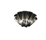 Gobel - Brioche Small Fluted Mold w/9 Ribs 7x2.8cm/2.8x1" Tin - Limolin 