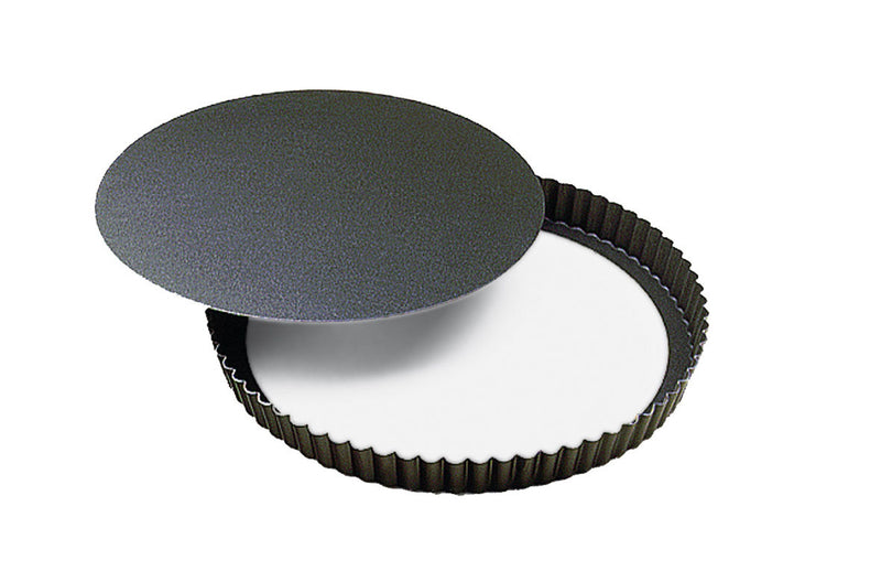Gobel - Quiche Mold LB Fluted Round 26x2.5cm/10x1" Non-stick - Limolin 