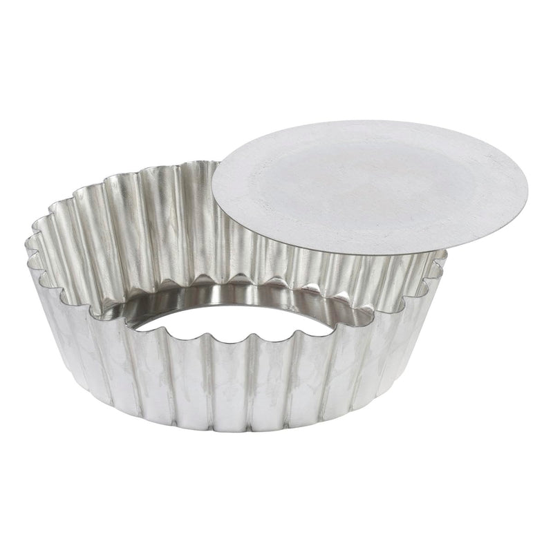 Gobel - Quiche Mold LB w/Narrow Ribs 15x4cm/6x1.6" Tin - Limolin 