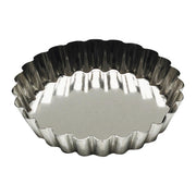 Gobel - Tart Mold Fluted Round 7x1cm/2.8x0.4" Tin - Limolin 