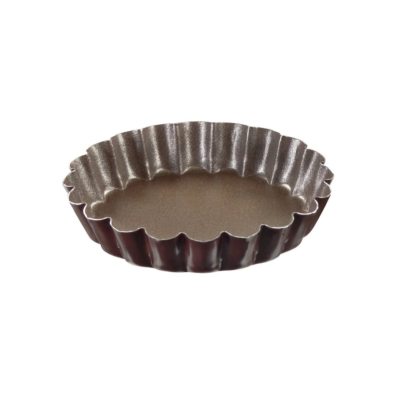 Gobel - Tart Mold Set Round Fluted 6pc/Set 10x1.8cm/4x0.7" Non-stick - Limolin 