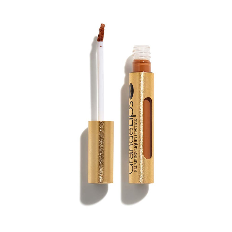 Grande - LIPS Plumping Liquid Lipstick Semi-Matte BUTTER RUM 4gm - Limolin 