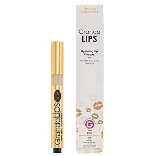Grande - Lips Hydrating Lip Plumper Gloss Clear - Limolin 