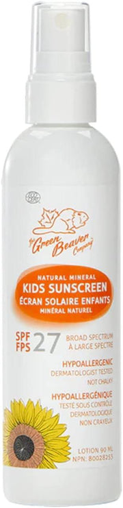 Green Beaver Company - Sunscreen Kids SPF27 Spray - Limolin 