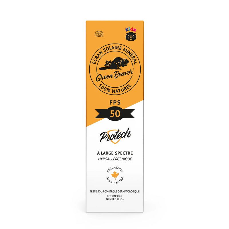 Green Beaver Company - Sunscreen SPF 50 kids - 90 ml - Limolin 