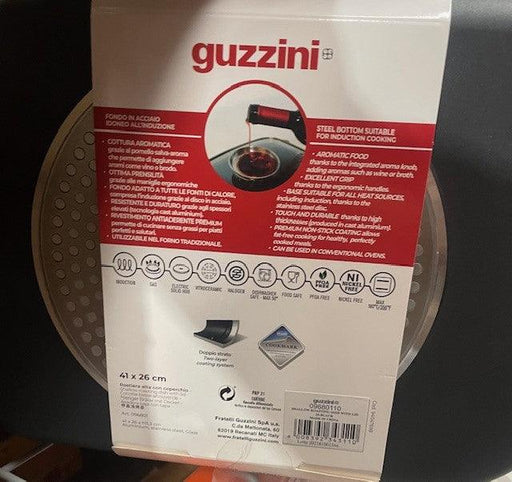 Guzzini - Cook Strong - Shallow Roasting Dish With Lid (Black) - Limolin 