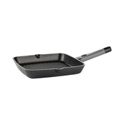 Guzzini - Cook Strong - Square Griddle Pan 28X28 (Grey) - Limolin 