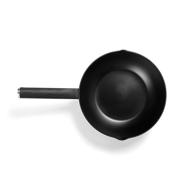 Guzzini - Cook Strong - Wok Ø28 cm (Grey) - Limolin 