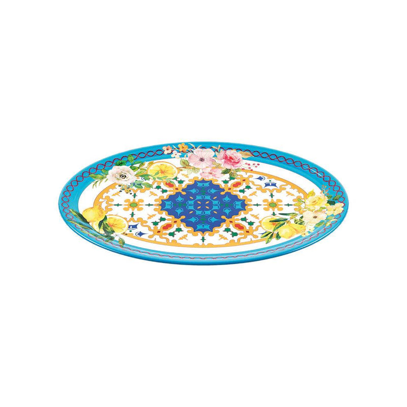 Guzzini - Flower & Lemon - Large Oval Tray - Limolin 