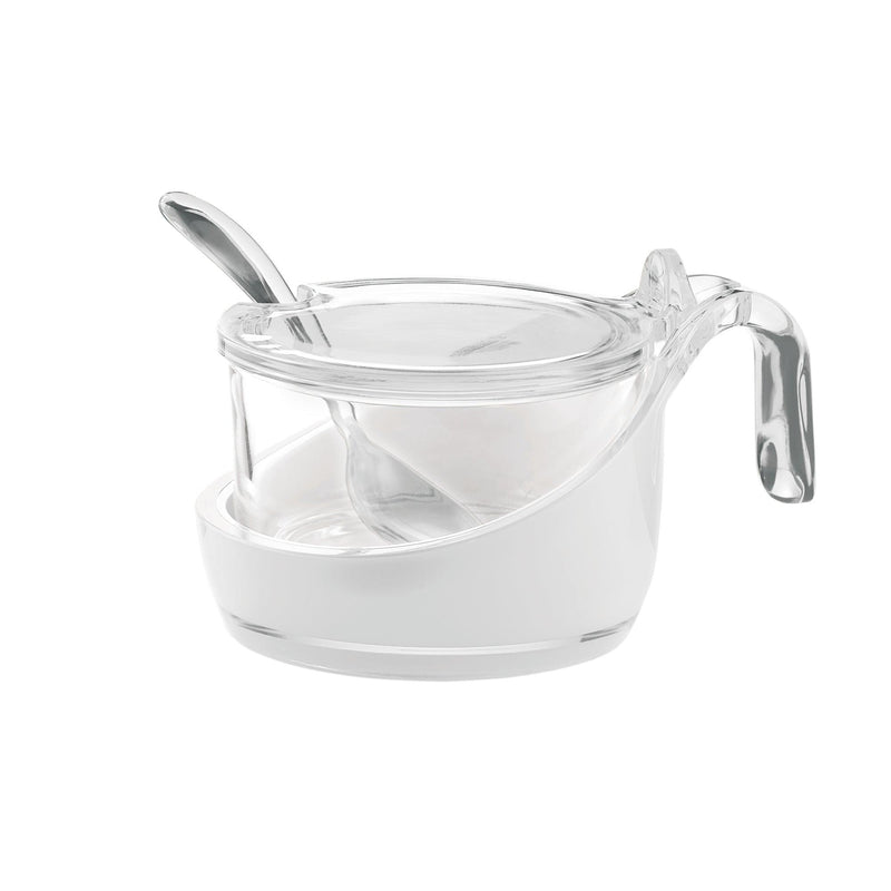 Guzzini - Grace - Two-Tone Parmesan Server With Teaspoon - Limolin 